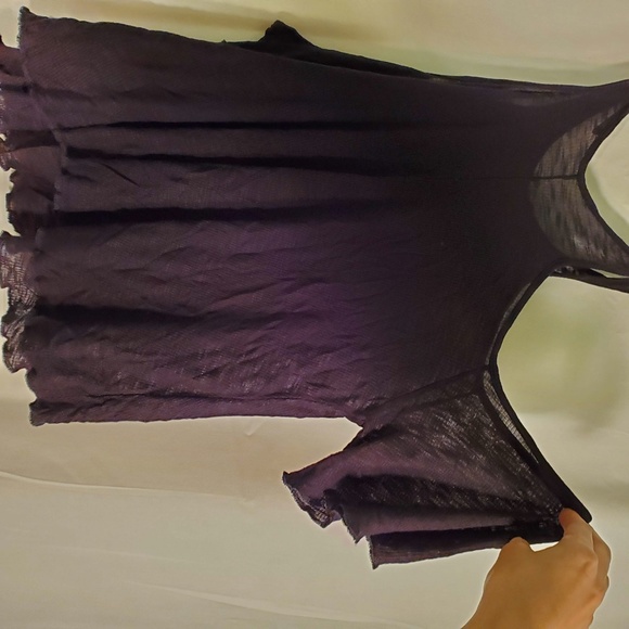 3for$25 off the shoulder lightweight black top - Picture 6 of 7